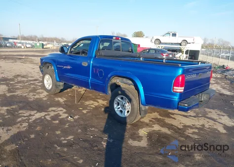 2001 Dodge Dakota Slt/Sport from USA, damaged, VIN 1B7GG26X71S103240